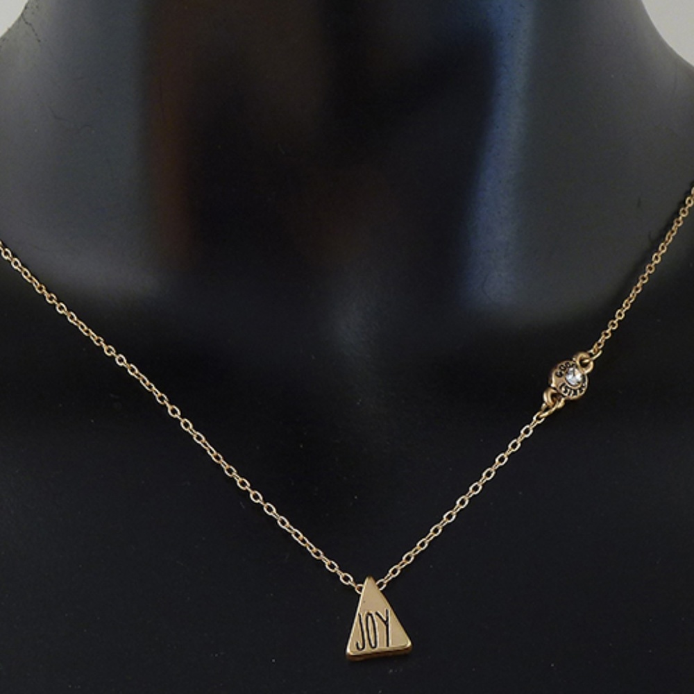 Joy / Faith Reversible Necklace